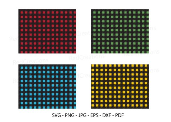 Download 4 Colors Buffalo Plaid Svg, Farmhouse - Buffalo Collection