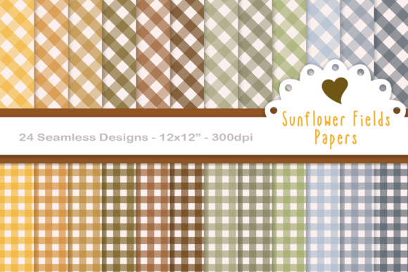 Download Seamless Fall Gingham Papers - Gingham papers Collection
